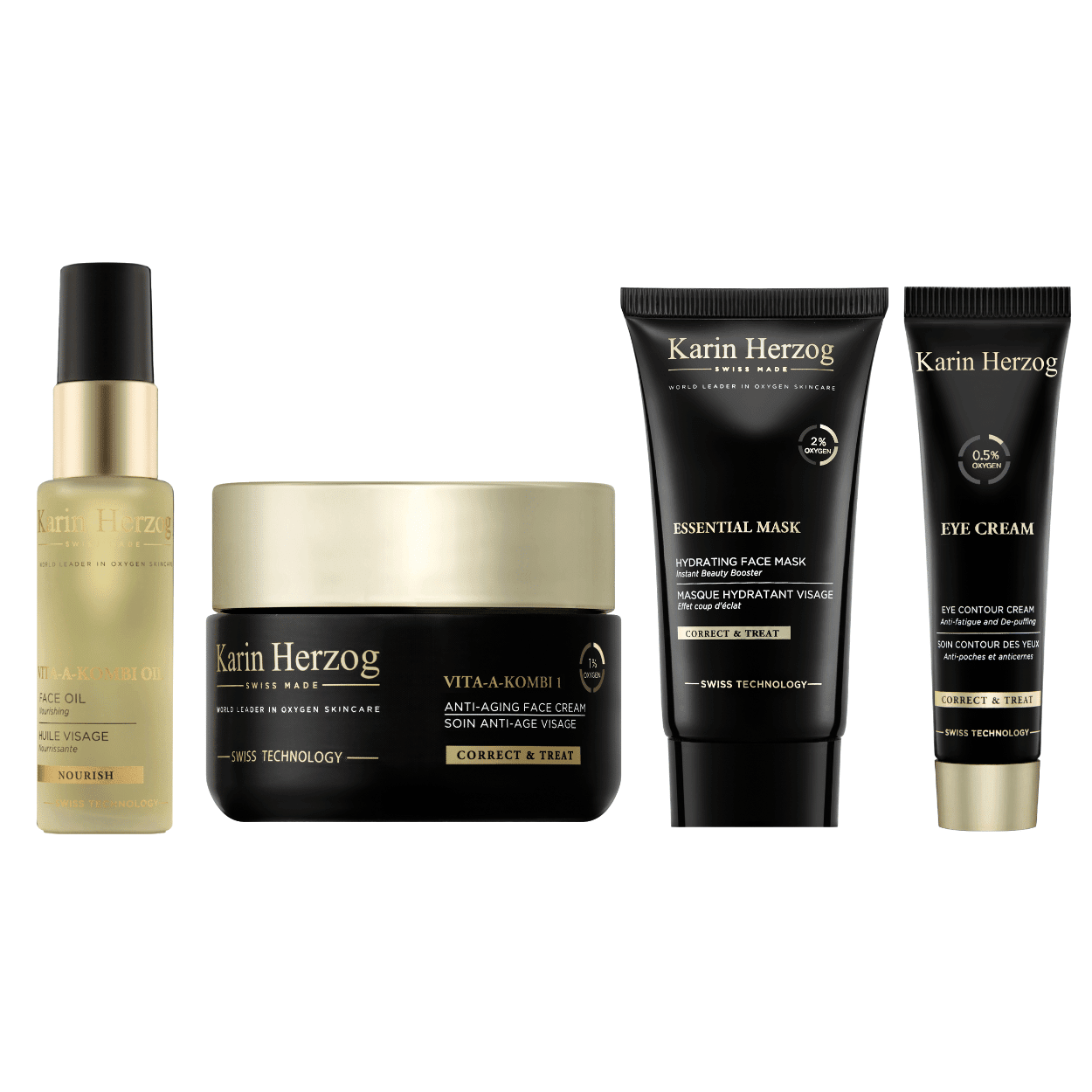 Complete Skincare Routine Bundle - Anti - Ageing Essentials - Karin Herzog